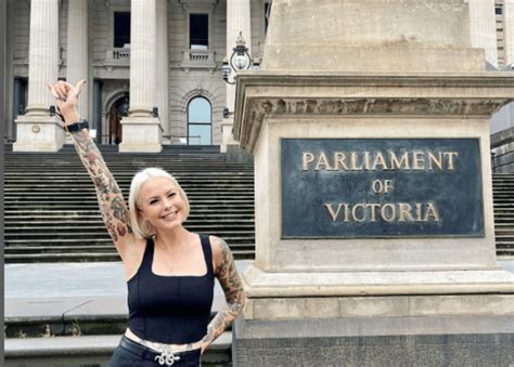 New MP Georgie Purcells brave message after being。